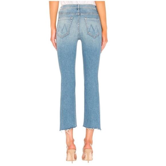 Mother Inside Crop Step Fray in Shoot To Thrill Size 24 - Picture 4 of 9